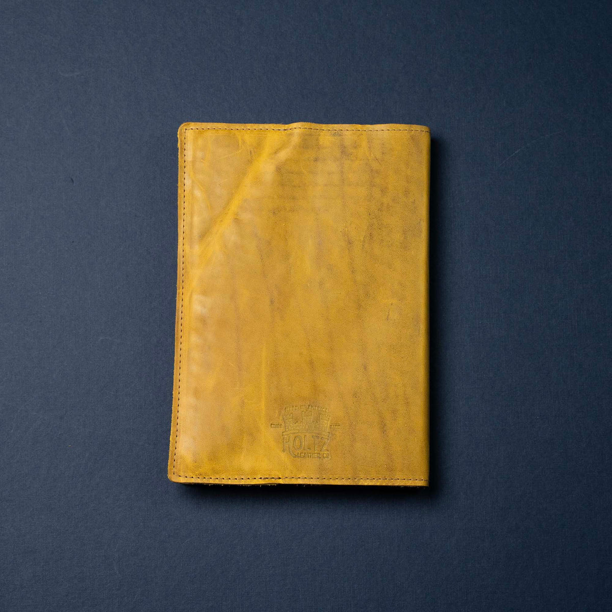Yellow Cowhide - A5 Leather Journal - Personalized High Character (One-Of-A-Kind) Notebooks - 192 pages 8.75” x 6.25”