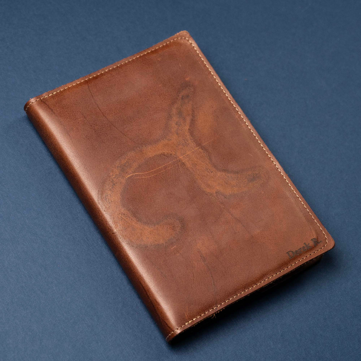 Branded Cowhide - A5 Leather Journal - Personalized High Character (One-Of-A-Kind) Notebooks - 192 pages 8.75” x 6.25”