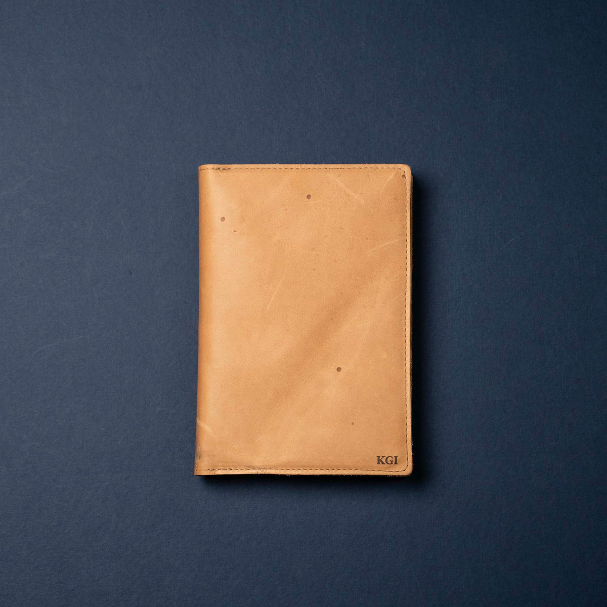 Tan Cowhide - A5 Leather Journal - Personalized High Character (One-Of-A-Kind) Notebooks - 192 pages 8.75” x 6.25”