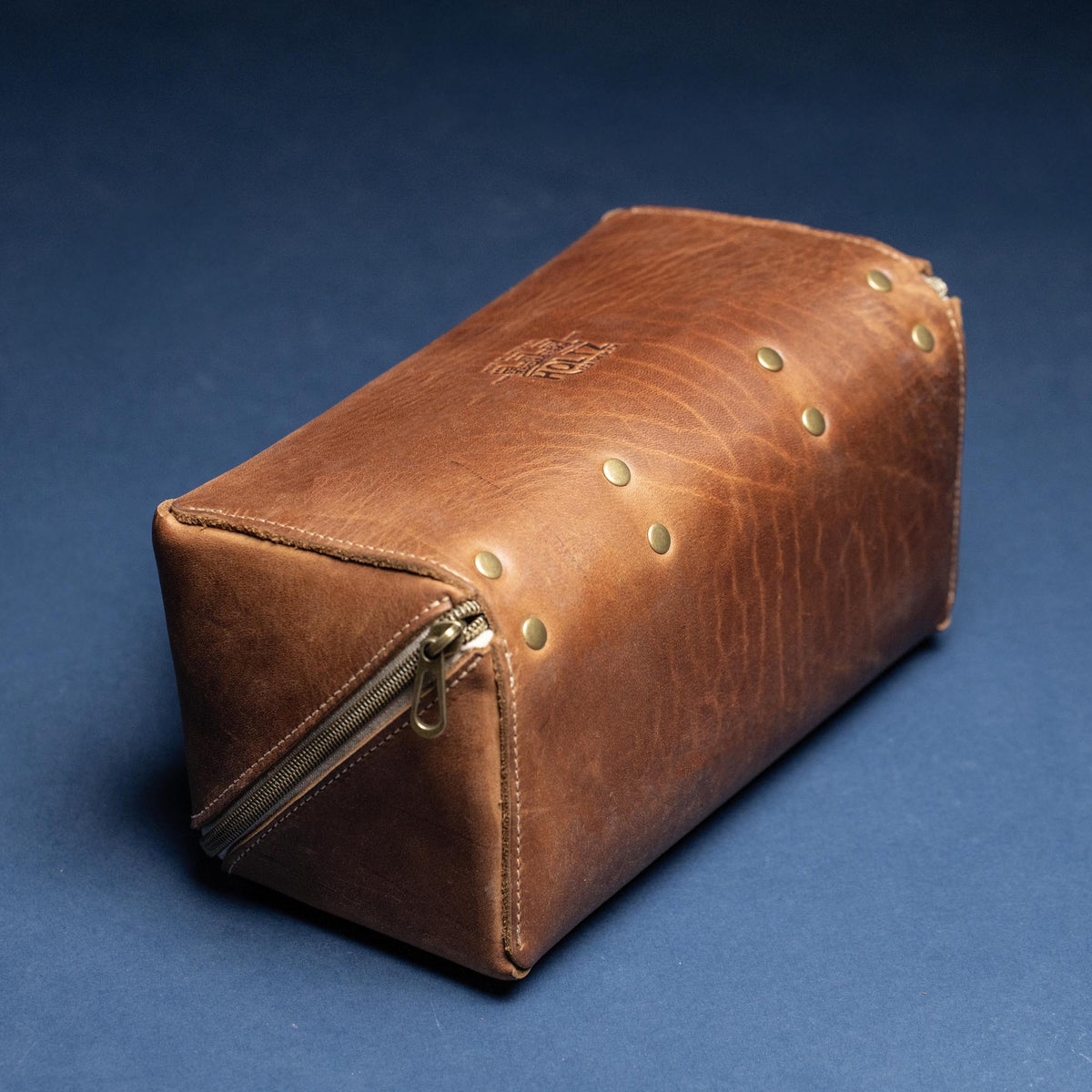 No. 307 Porter Dopp Kit – Full Grain Leather Toiletry Bag - Holtz Leather