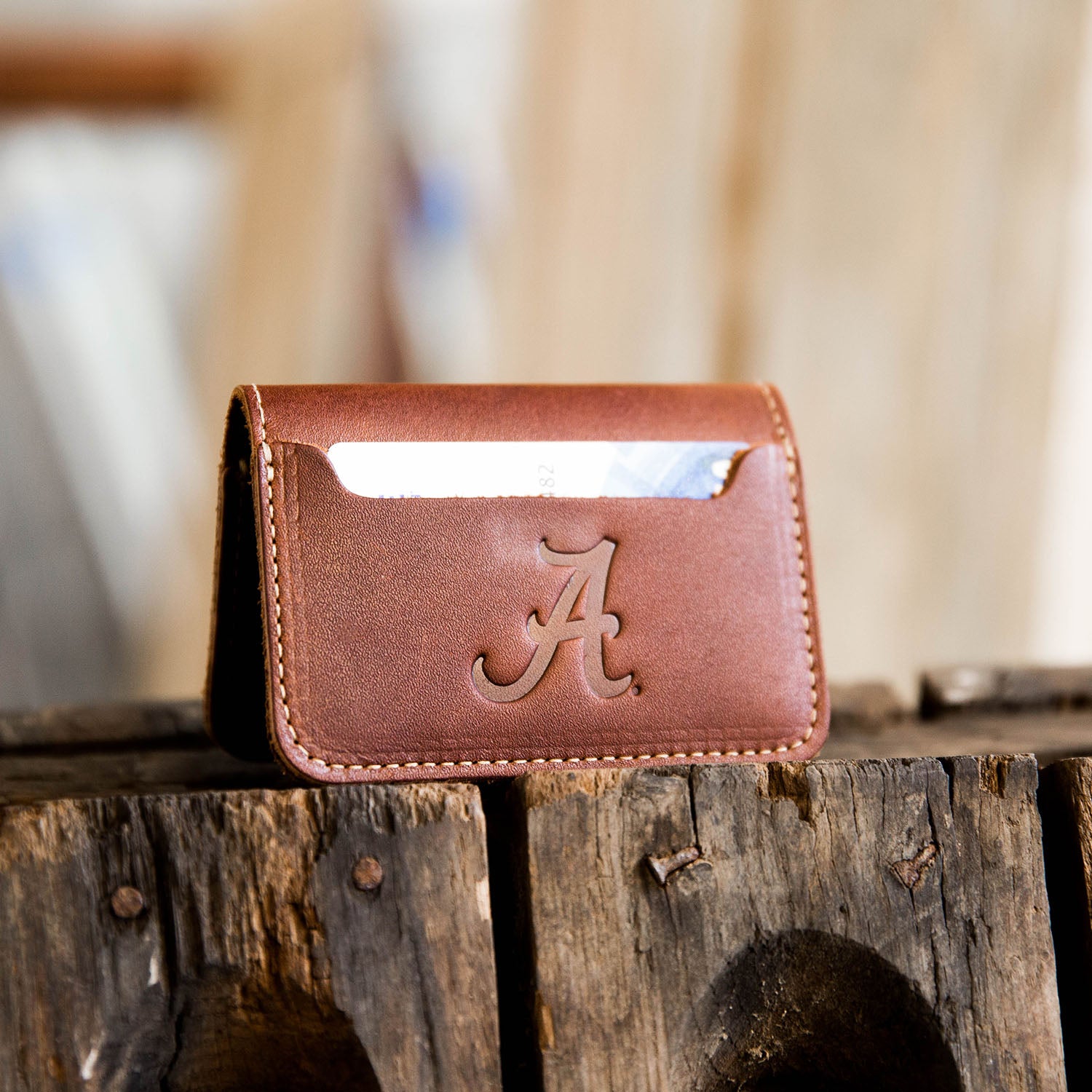 The Officially Licensed Alabama Gates Bifold Money Clip Wallet