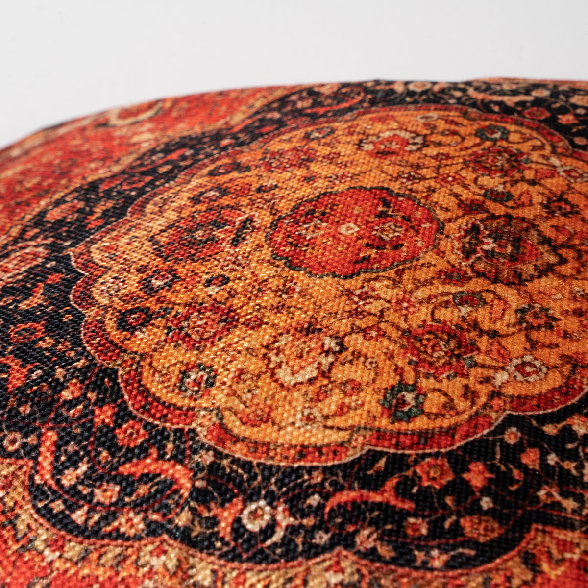 Bohemian Style Pillow - Seley 16th Century Persian Rug Print Linen Case
