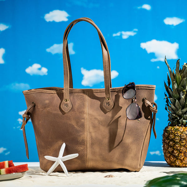 The Maria Fine Leather Tote Bag - Holtz Leather