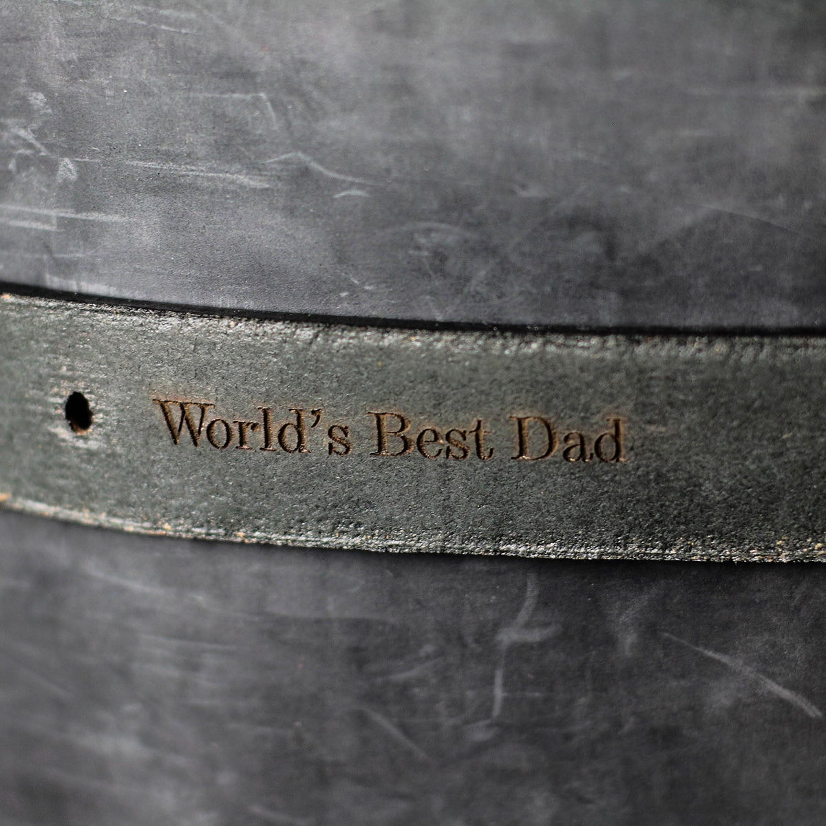 Fine Leather Men&#39;s Dress Belt Handcrafted from Bridle Leather.