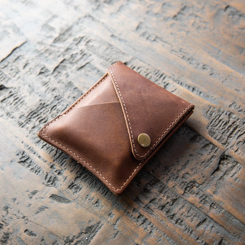 Fine Leather Playing Card Deck Sleeve - Holtz Leather