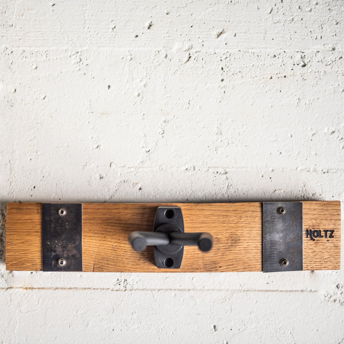 The Nashville Tennessee Whiskey Barrel Guitar Holder Hanger - Holtz Leather