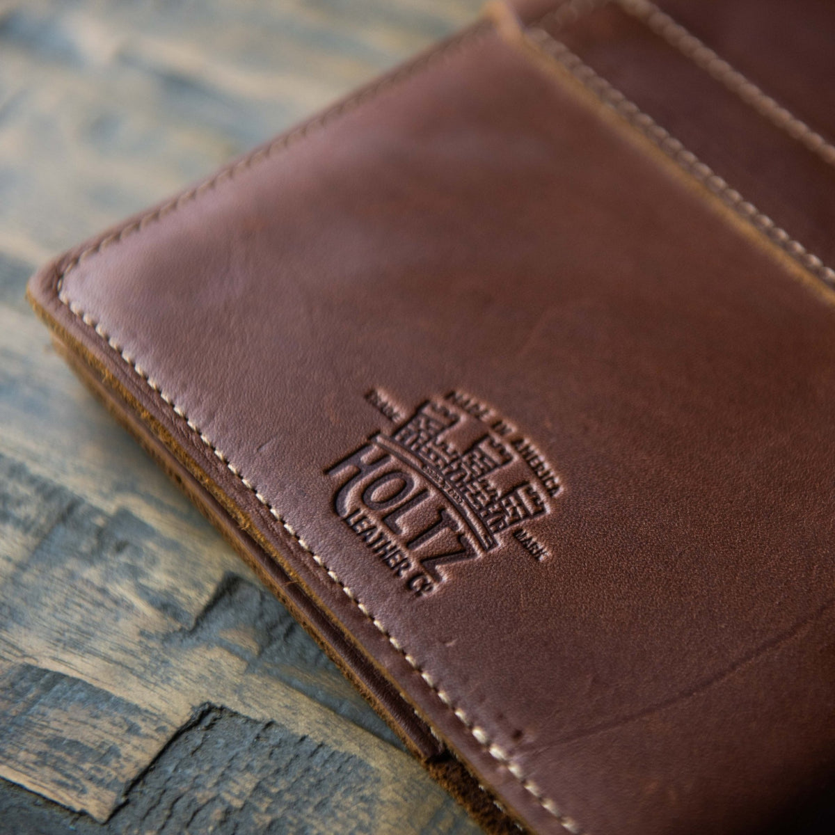 The Texas Inventor Personalized Fine Leather A5 Moleskine Journal Diary with Texas Logo - Holtz Leather