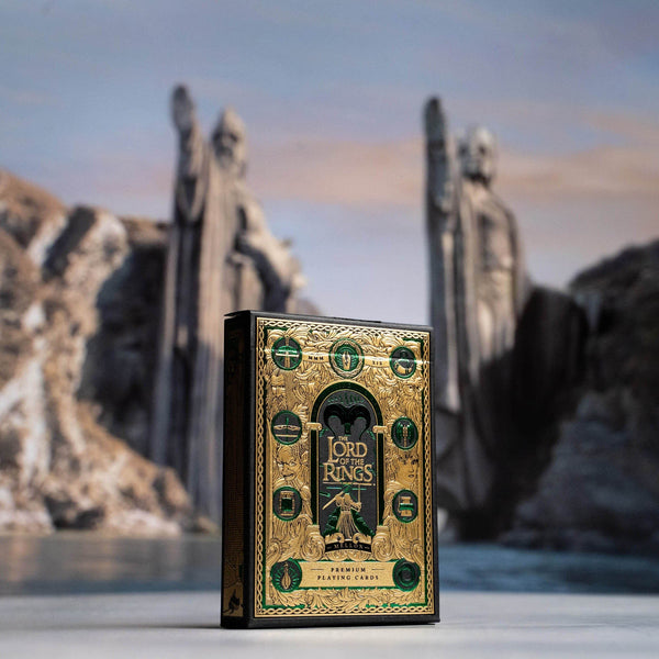Theory 11 Lord of The Rings Card Deck With Fine Leather Card