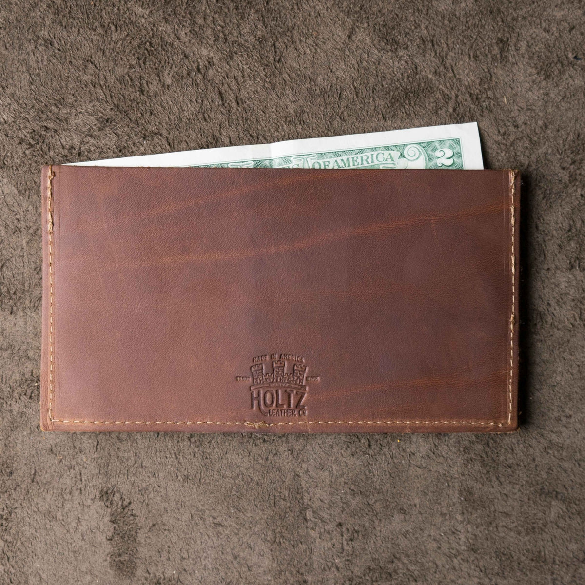 Your Logo + Our Leather - Fine Leather Insert Wallet for Purse or Handbag - Custom Logo and Corporate Gifting - Holtz Leather