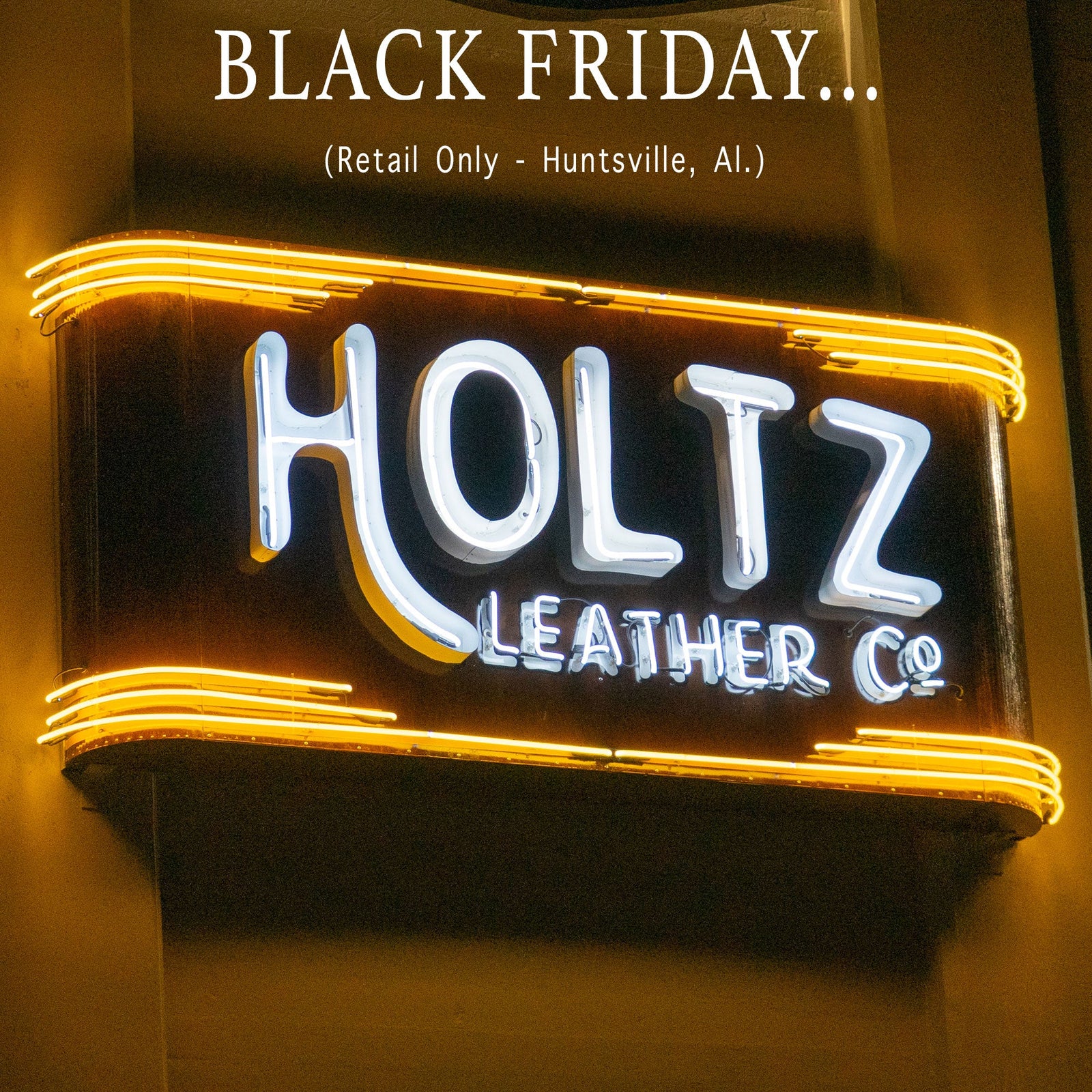 BLACK FRIDAY AT HOLTZ LEATHER CO. - GIVEAWAYS & DEALS!!! - Holtz Leather