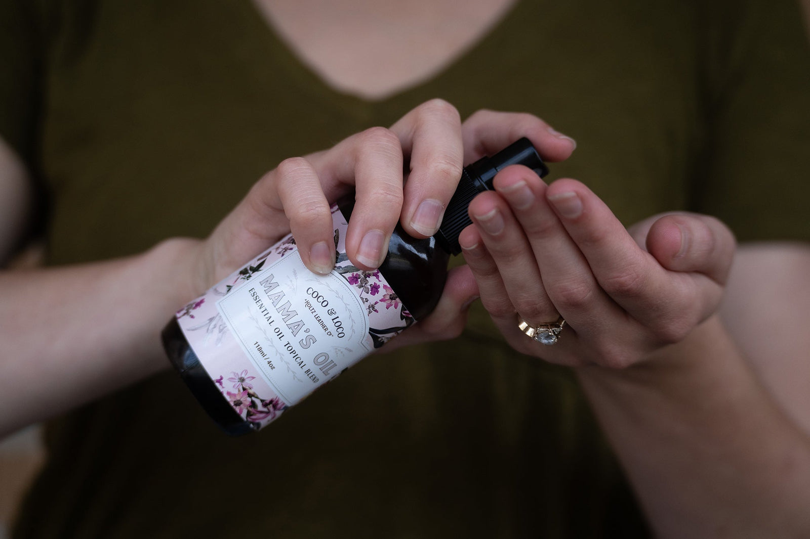 Our Hero, Mama's Oil - Holtz Leather