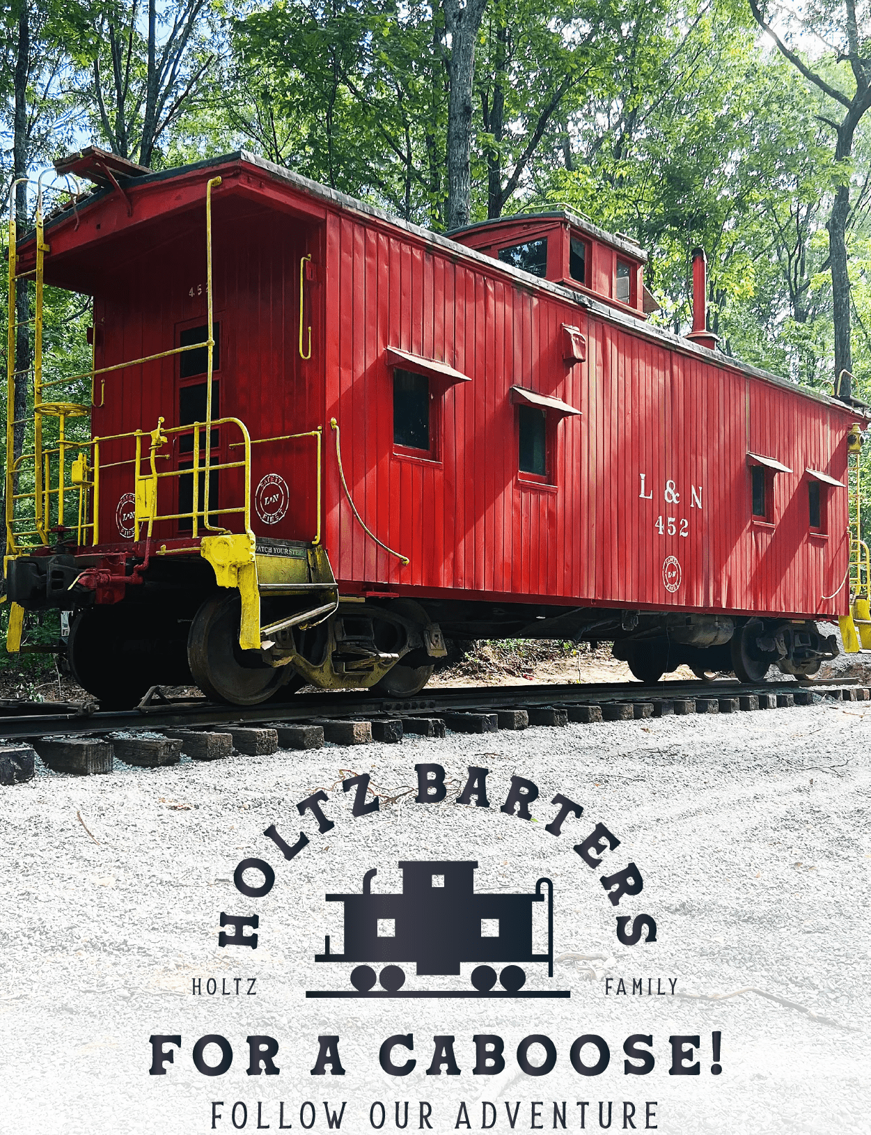 We Bartered for a Caboose! - Learning through Challenges - Holtz Leather