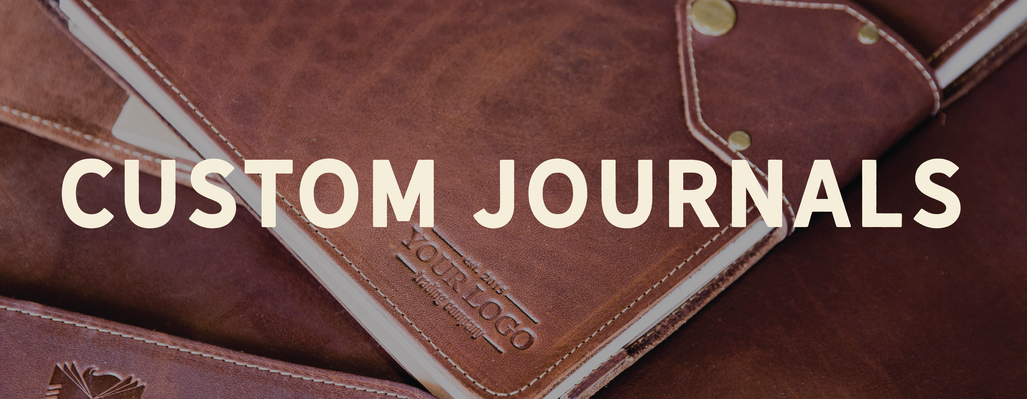 Custom Logo Journals and Portfolios Collection