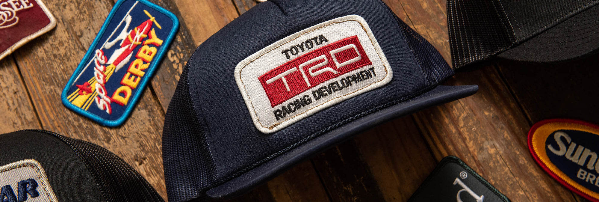 One-Of-A-Kind Vintage Patch Hats