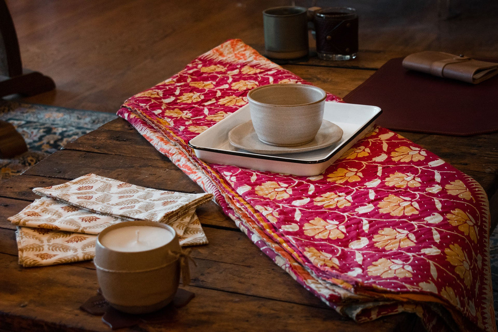 Kantha Blankets - Holtz Leather