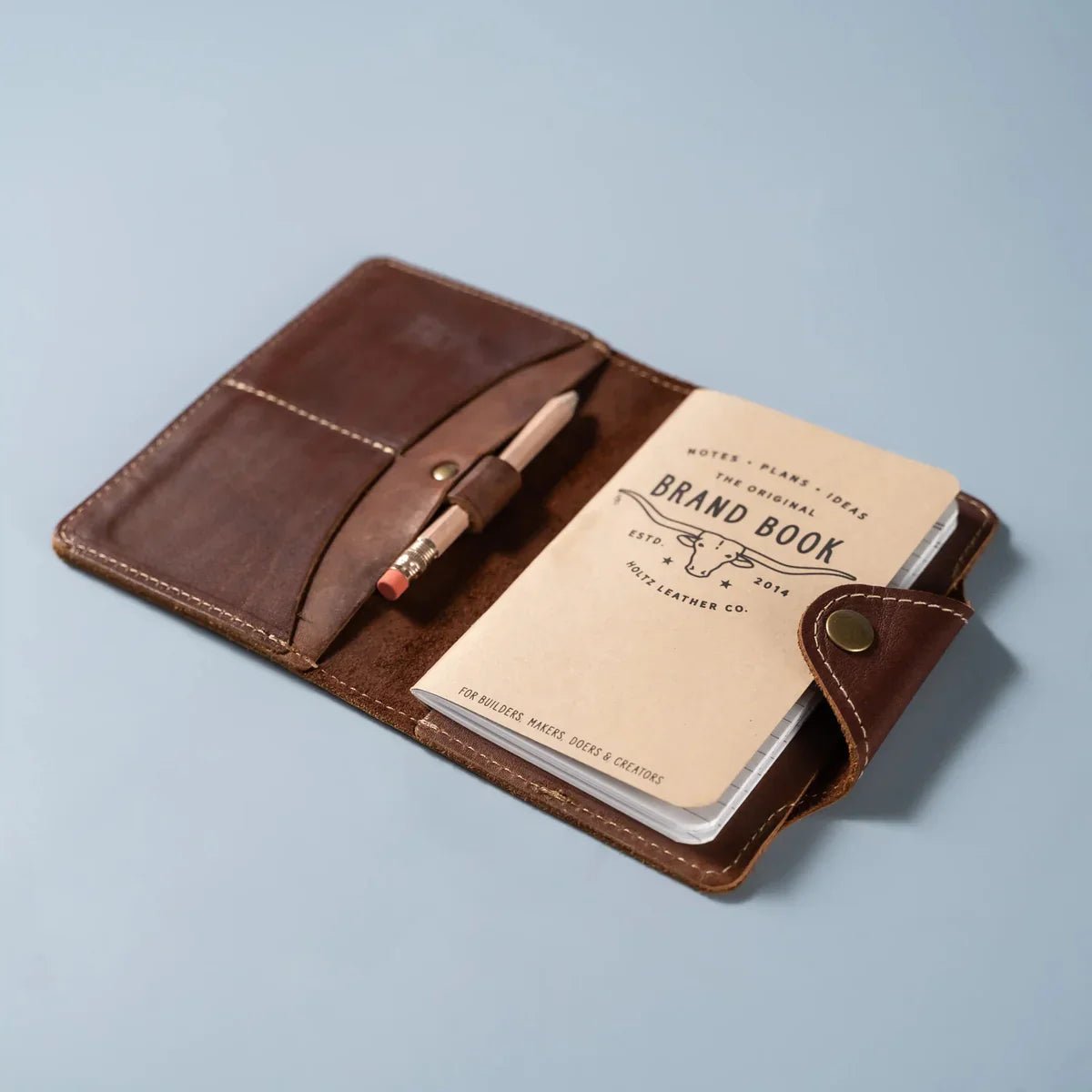 Full Grain Leather Pocket Journals for Moleskine & Field Notes - Holtz ...