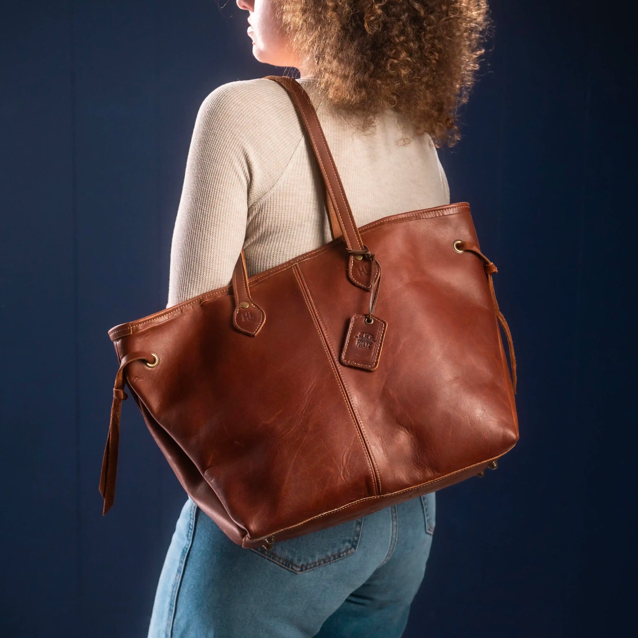 The Maria Fine Leather Tote Bag Holtz Leather