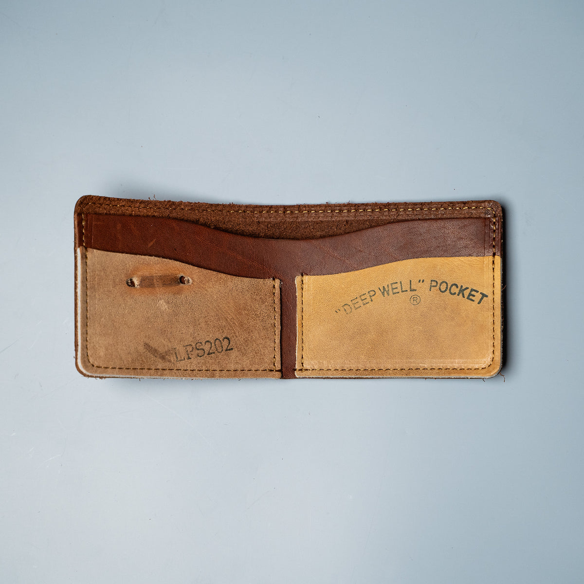Vintage Baseball Glove Bifold Wallet - Behemoth of Bust - 062