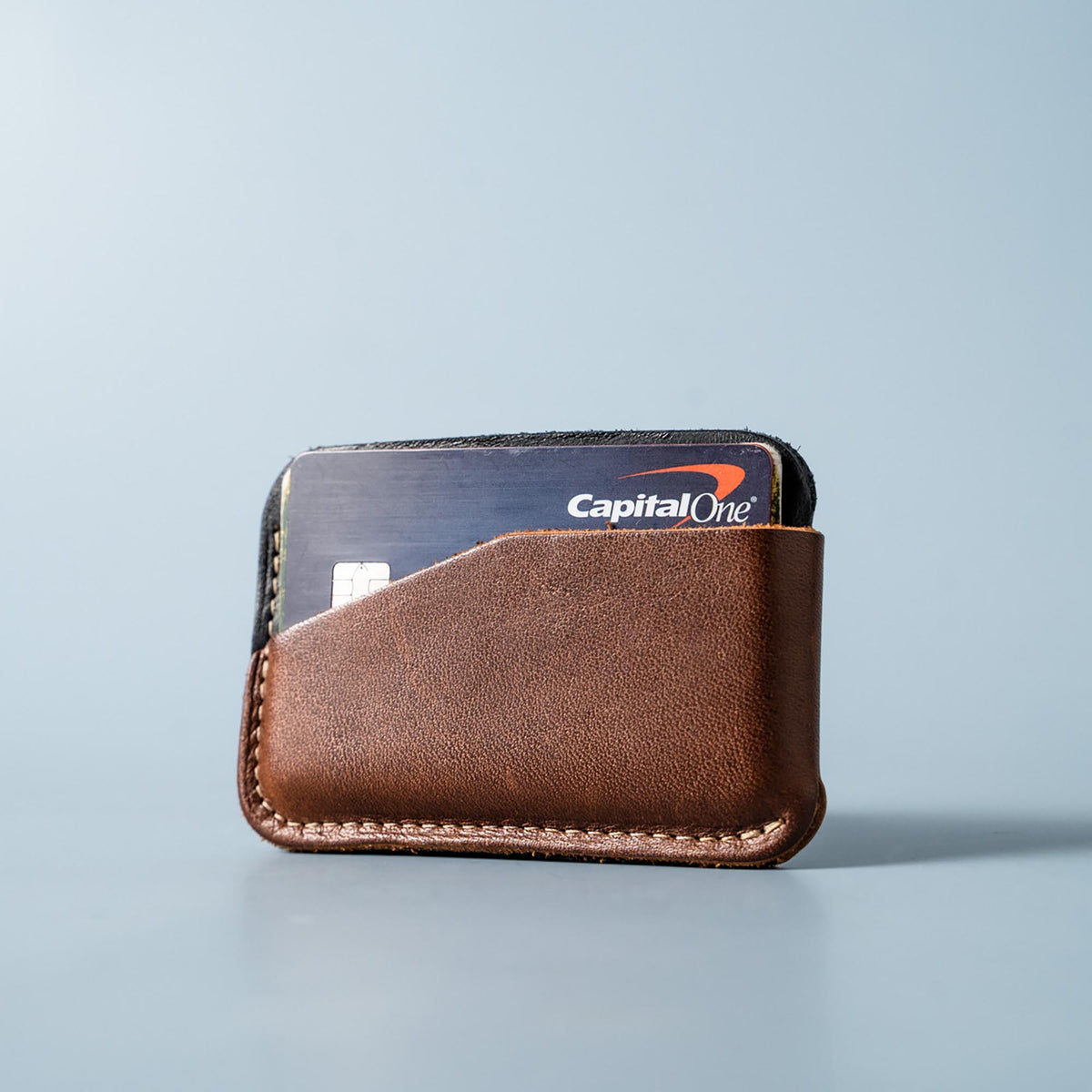 The Charleston Personalized Fine Leather Triple Sleeve Front Pocket Wallet