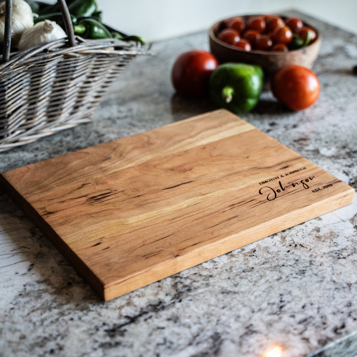 American Cherry Wood Cutting Board