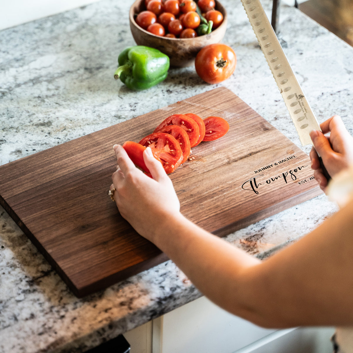 American Walnut Wood Cutting Board