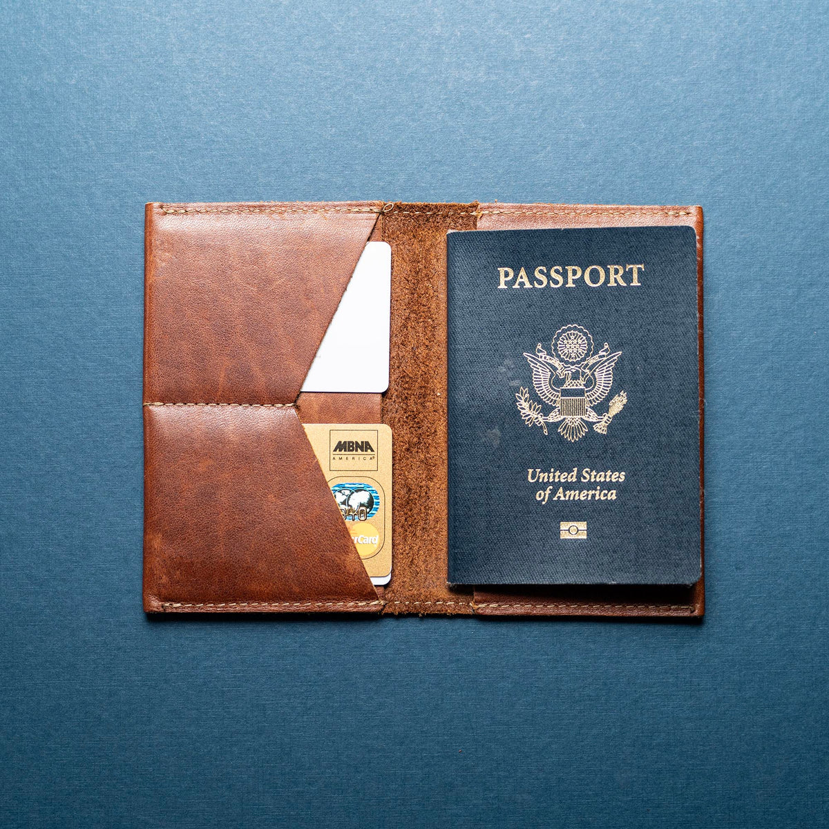 The Pioneer Fine Leather Passport Wallet Passport Cover