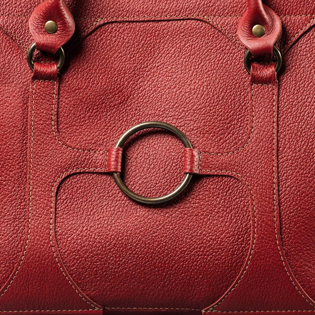 The Ellie Fine Leather Structured Women&#39;s Handbag and Crossbody Purse