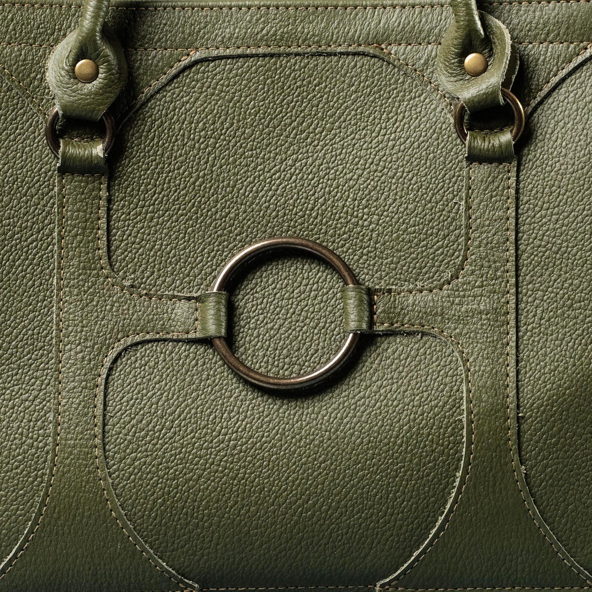 The Ellie Fine Leather Structured Women&#39;s Handbag and Crossbody Purse
