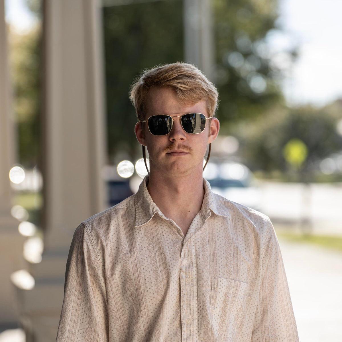 Personalized Fine Leather Sunglass Strap