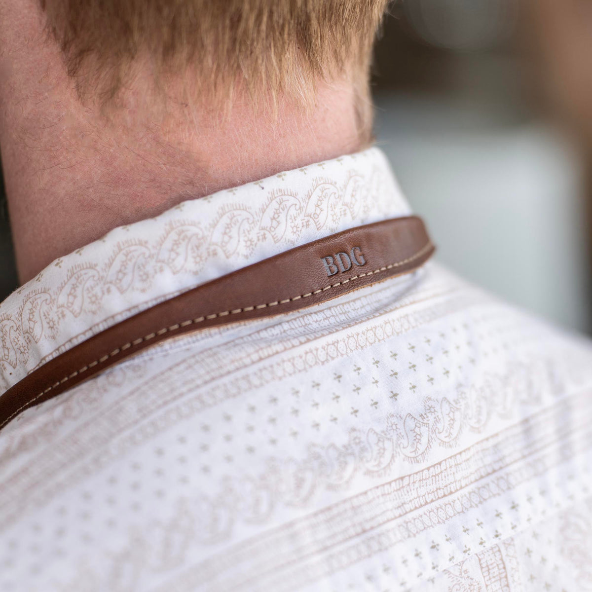 Personalized Fine Leather Sunglass Strap