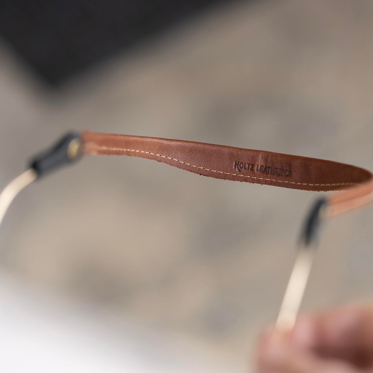 Personalized Fine Leather Sunglass Strap