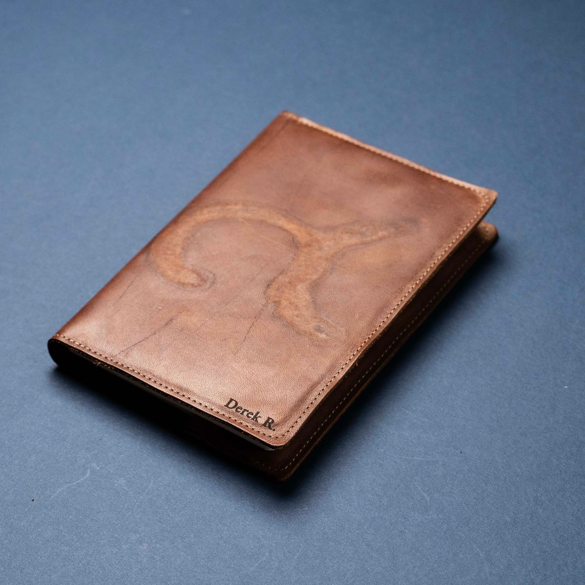 Branded Cowhide - A5 Leather Journal - Personalized High Character (One-Of-A-Kind) Notebooks - 192 pages 8.75” x 6.25”