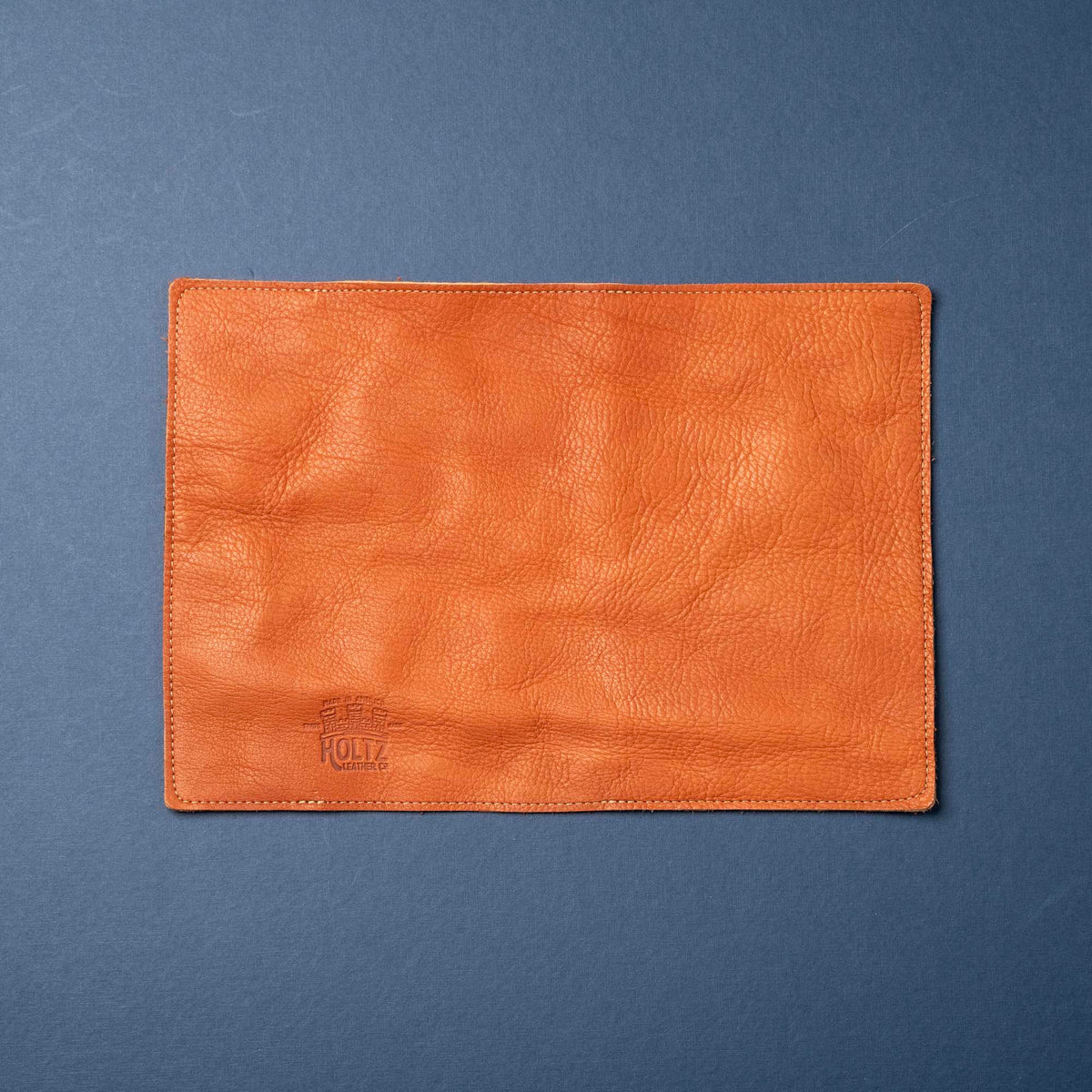 Orange Bison Leather - A5 Leather Journal - Personalized High Character (One-Of-A-Kind) Notebooks - 192 pages 8.75” x 6.25”