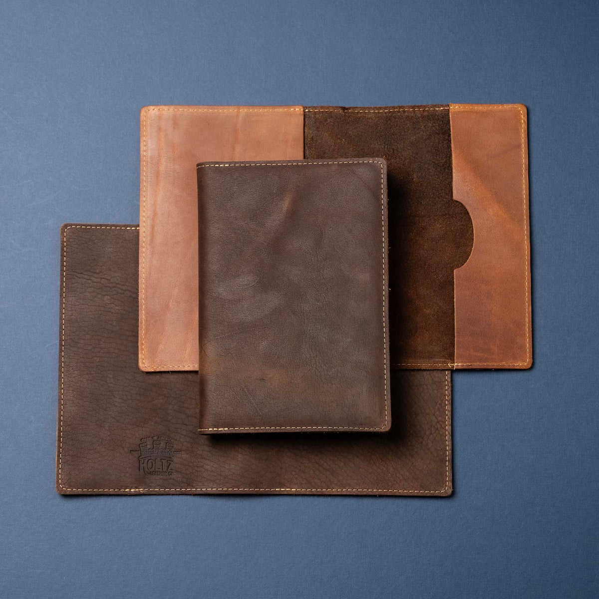 Santa Fe Cowhide - A5 Leather Journal - High Character (One-Of-A-Kind) Notebooks - 192 pages 8.75” x 6.25”