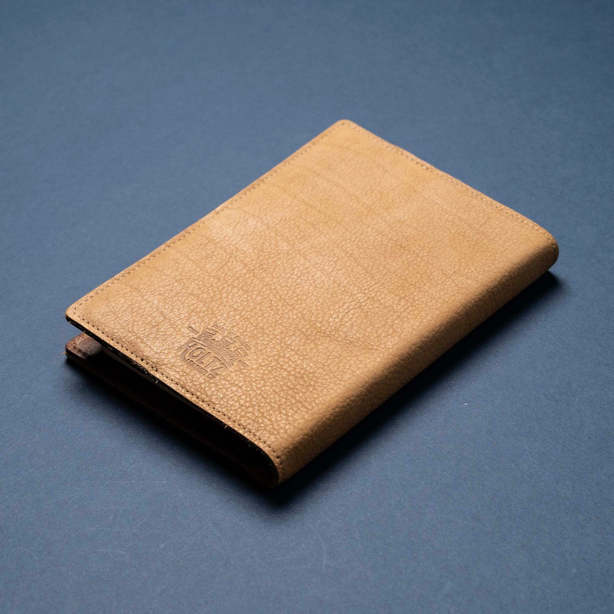 Tan Bison Leather - A5 Leather Journal - Personalized High Character (One-Of-A-Kind) Notebooks - 192 pages 8.75” x 6.25”