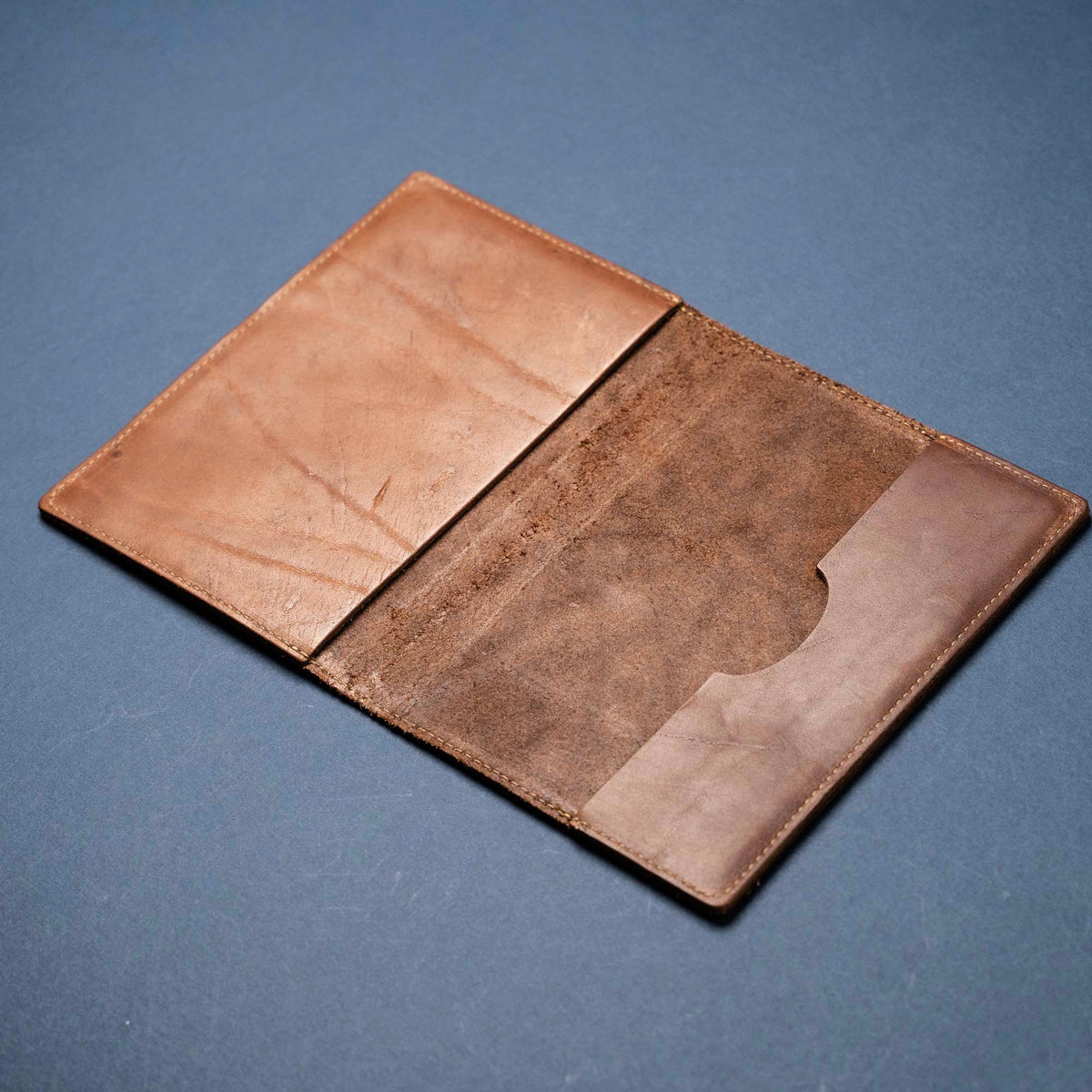 Brown Cowhide - A5 Leather Journal - Personalized High Character (One-Of-A-Kind) Notebooks - 192 pages 8.75” x 6.25”