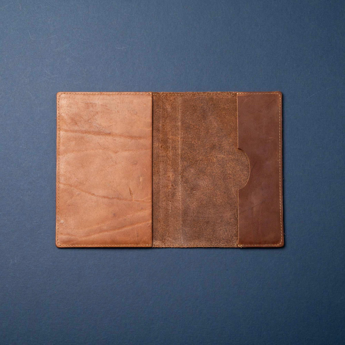 Brown Cowhide - A5 Leather Journal - Personalized High Character (One-Of-A-Kind) Notebooks - 192 pages 8.75” x 6.25”