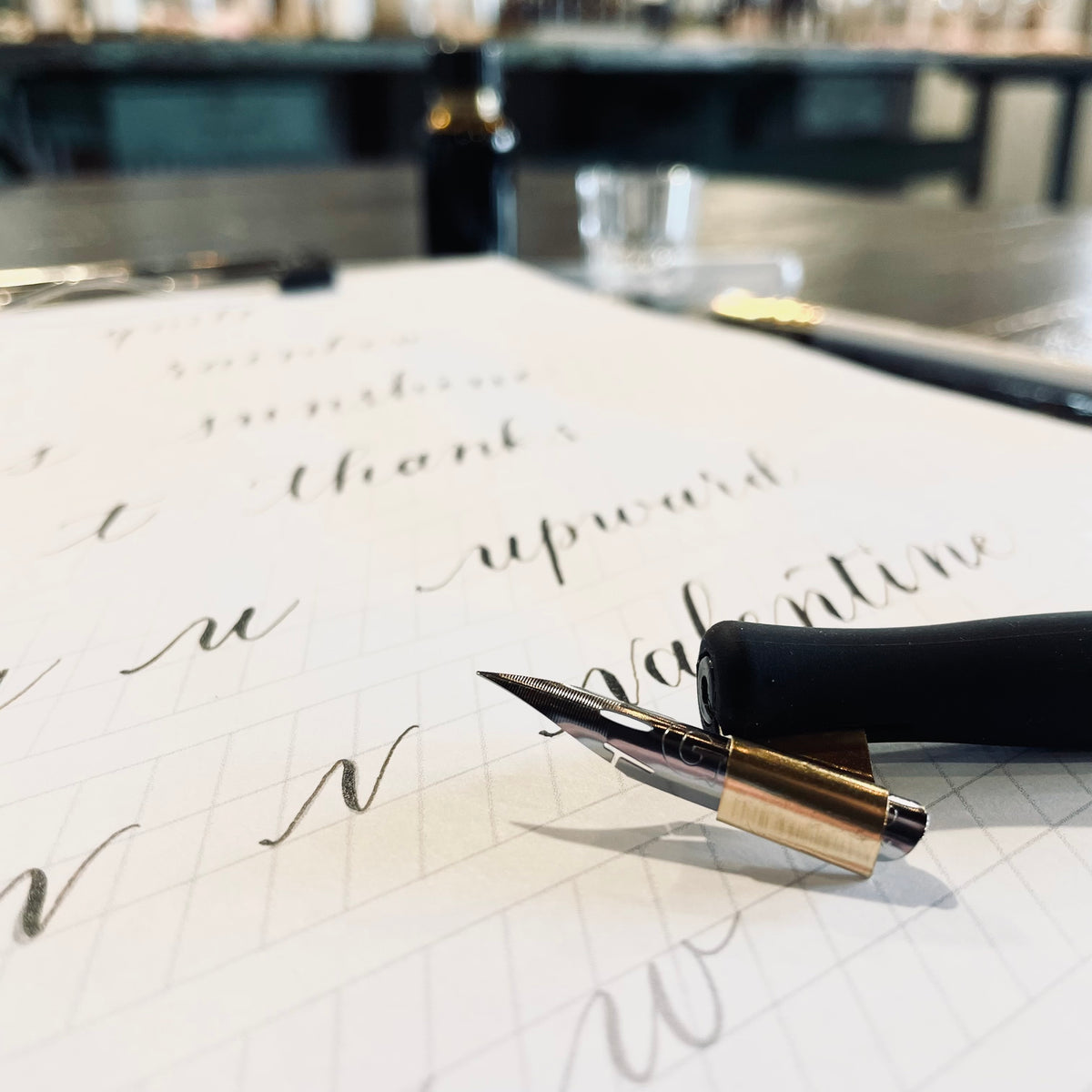 Calligraphy Class - Holtz Retail Event - October 10, 2025