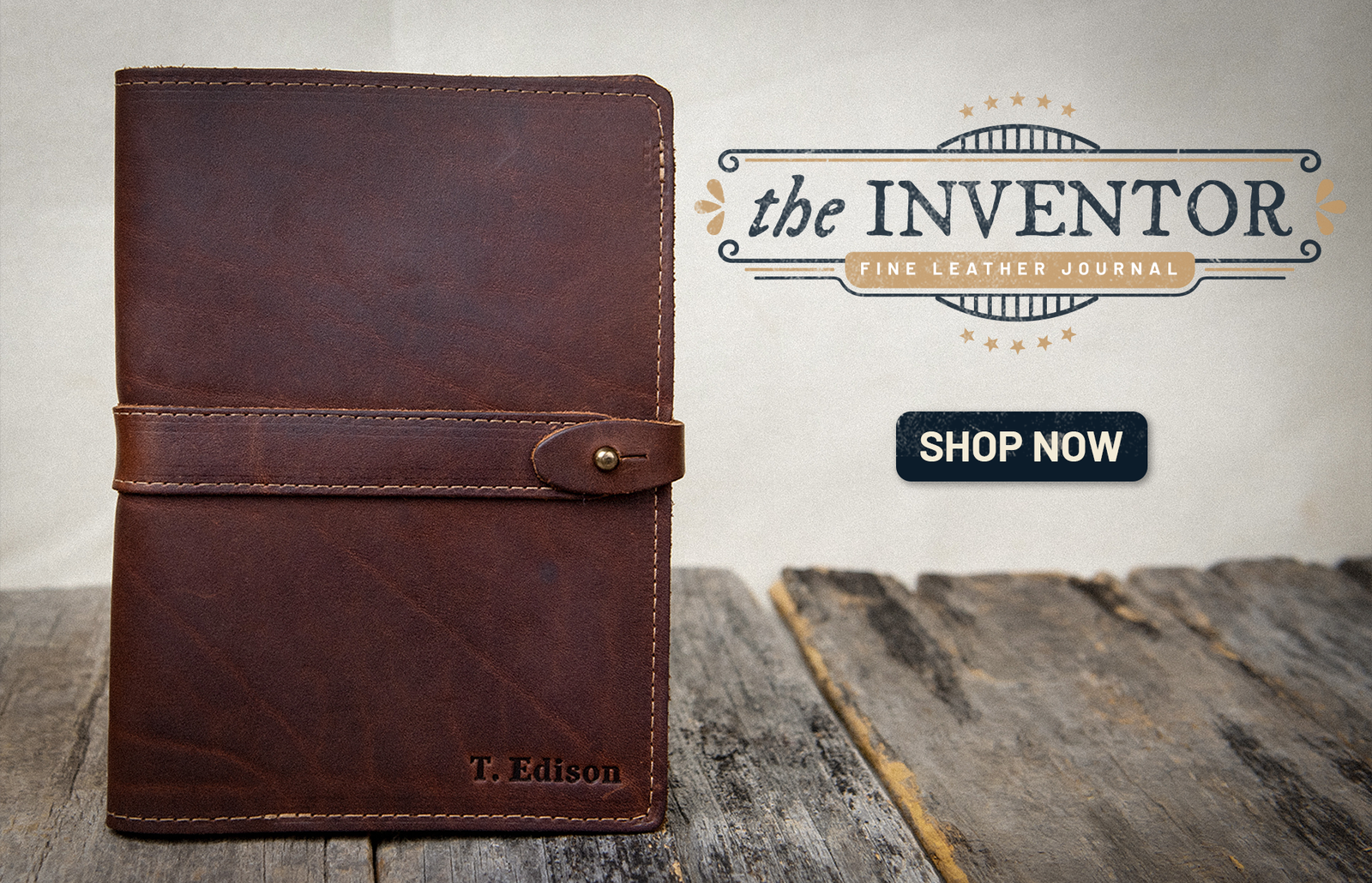 Personalized Leather A5 Journal Diary Moleskine - The Inventor - Holtz  Leather