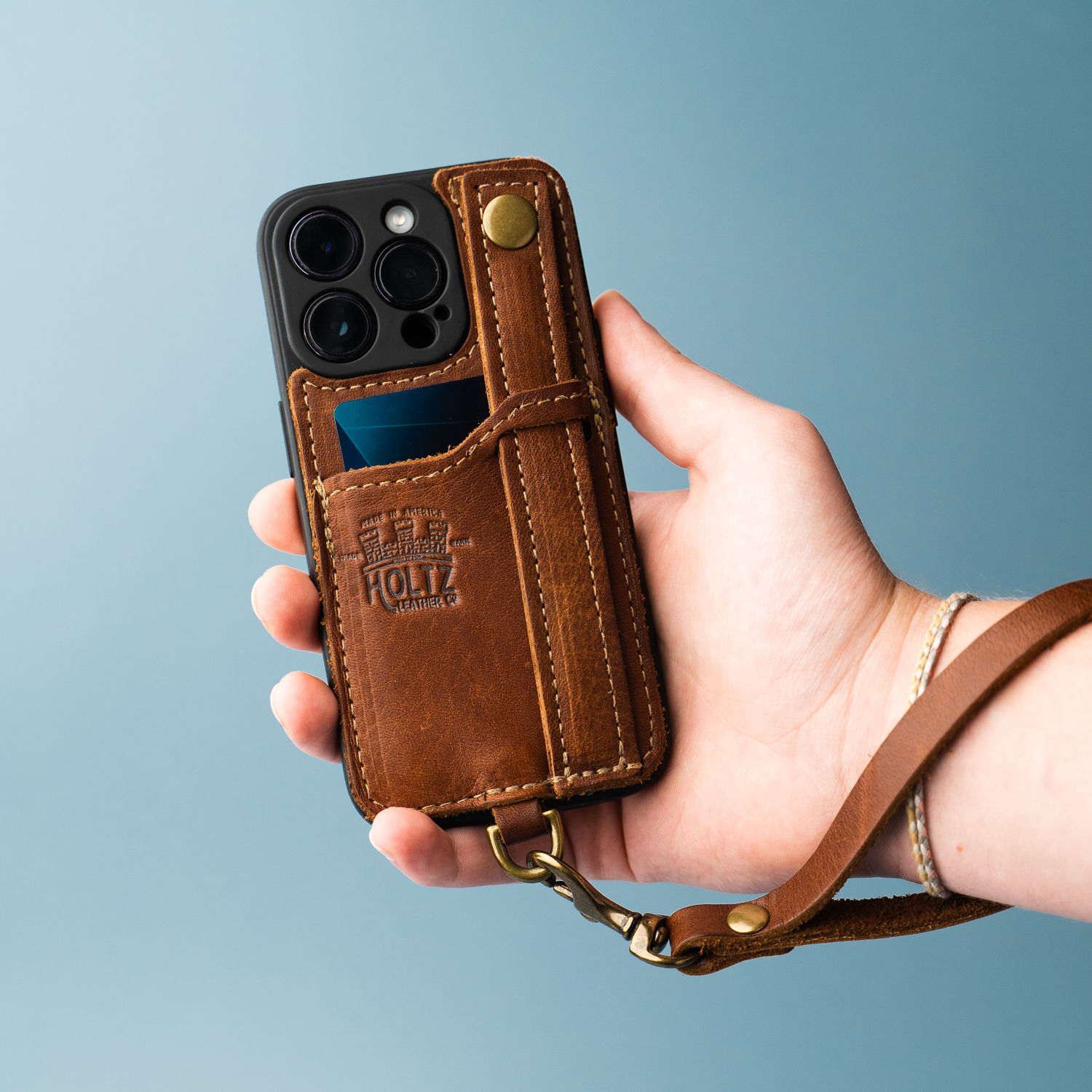 The SWITCH 4-IN-1 Leather Phone Case - WALLET, KICKSTAND & LOOP for iPhone®