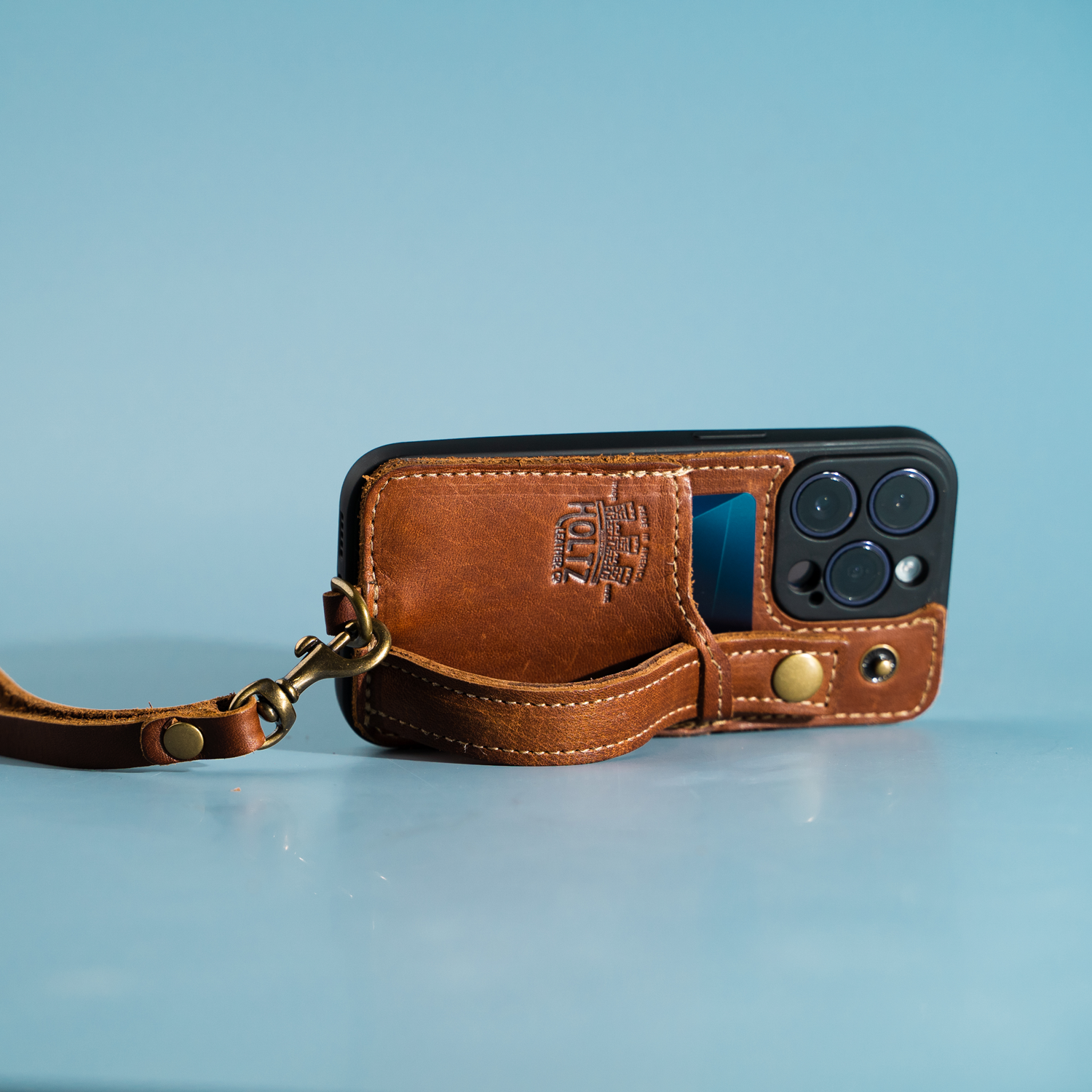 4-IN-1 Leather Phone Case, Phone Wallet with Kickstand & Loop for