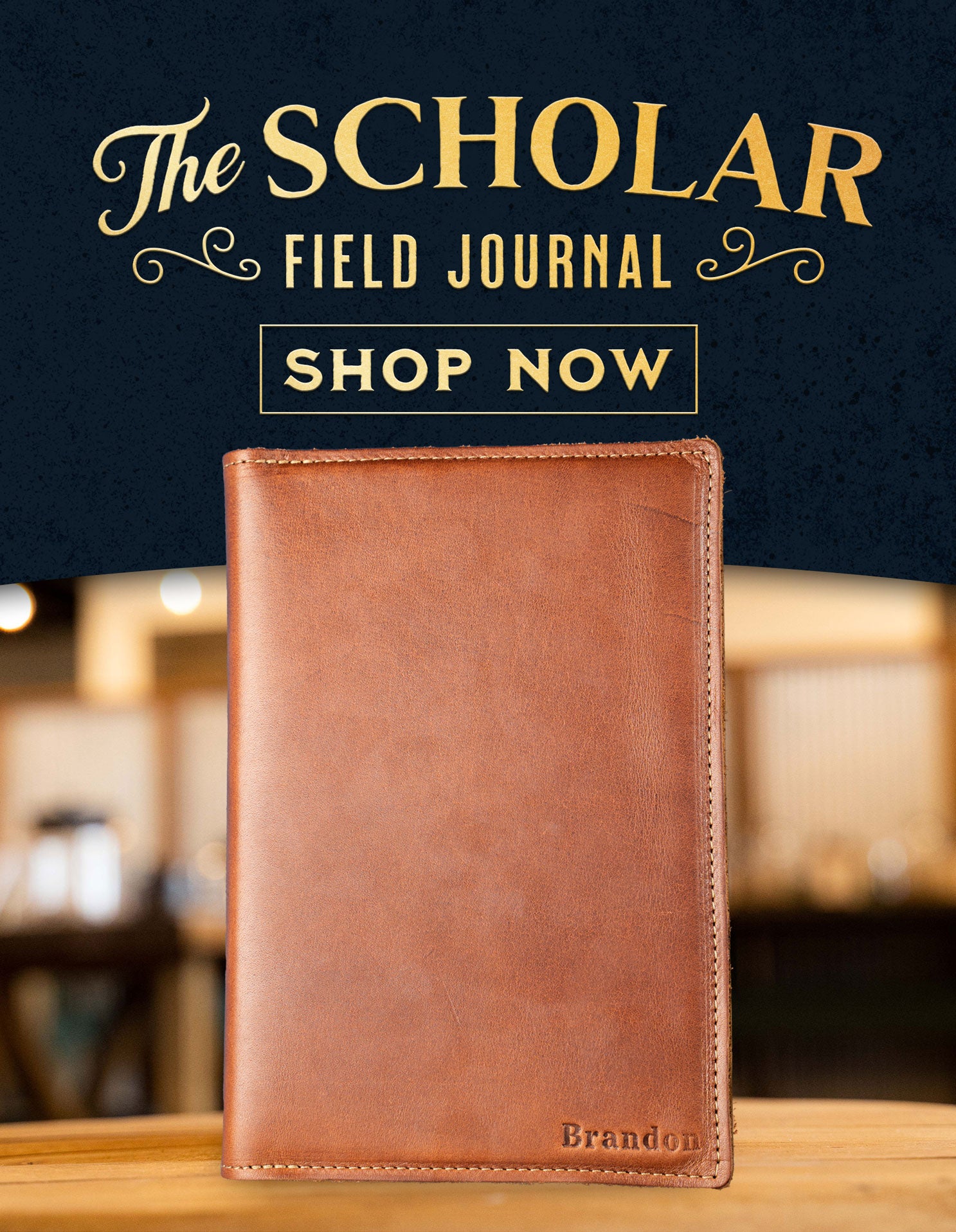 Personalized Leather Refillable Sketchbook Cover