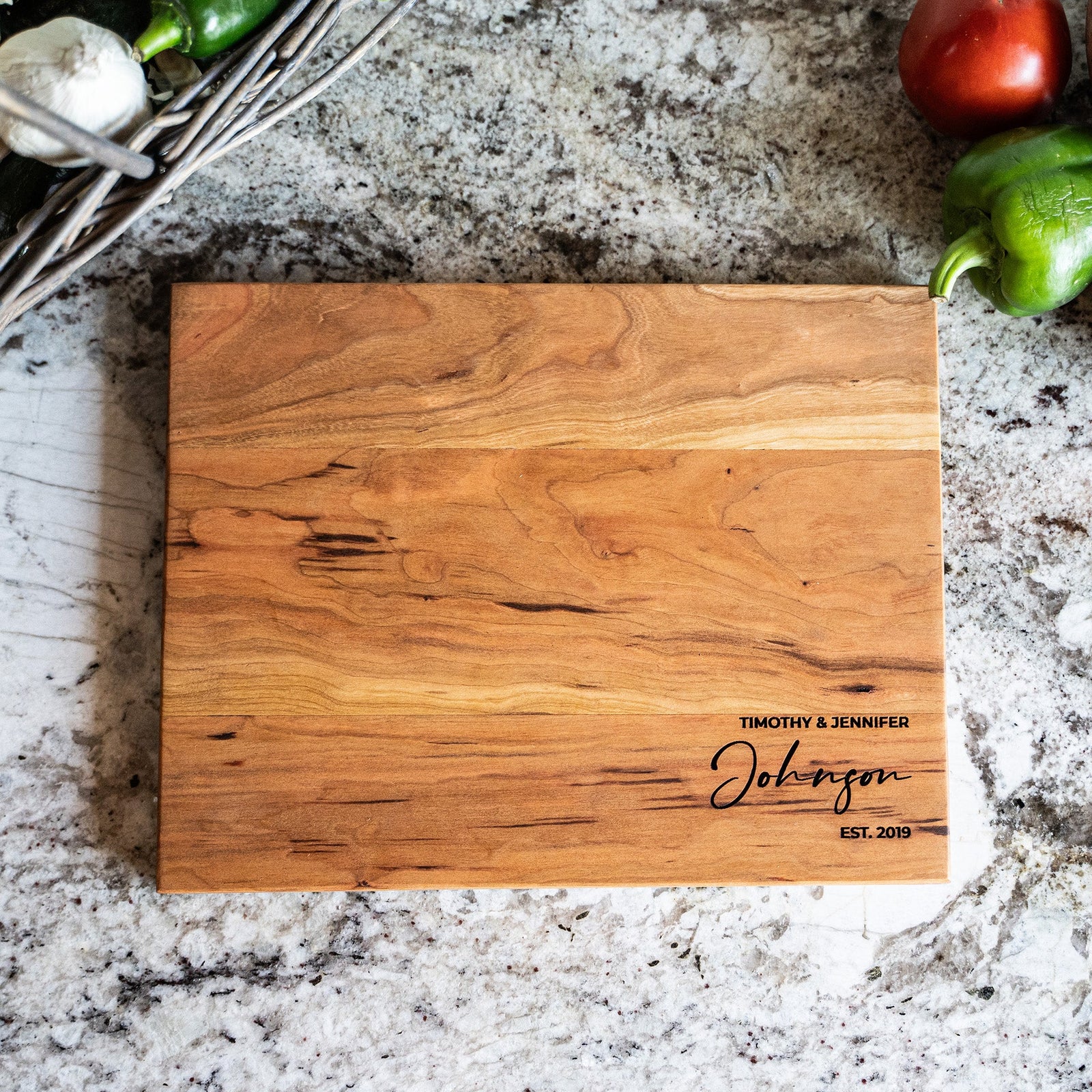 American Cherry Wood Cutting Board - Holtz Leather