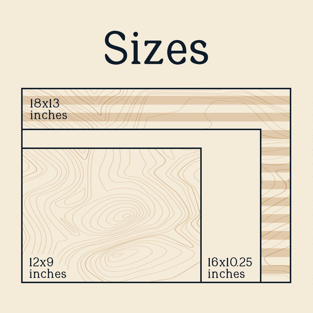 American Cherry Wood Cutting Board - Holtz Leather