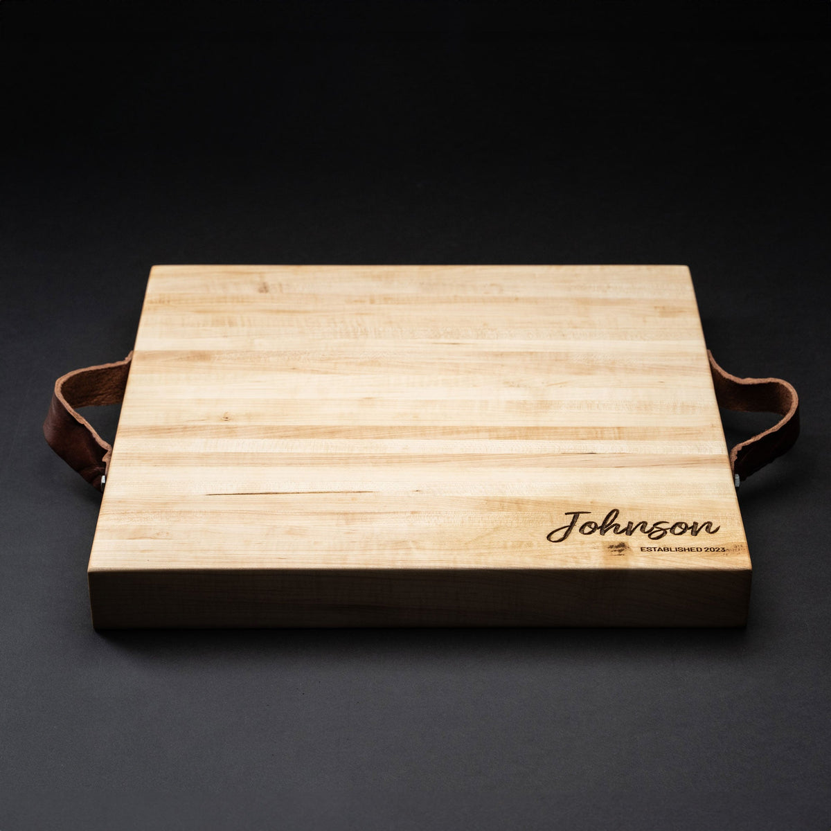 American Maple Wood Butcher Block Cutting Board - Holtz Leather