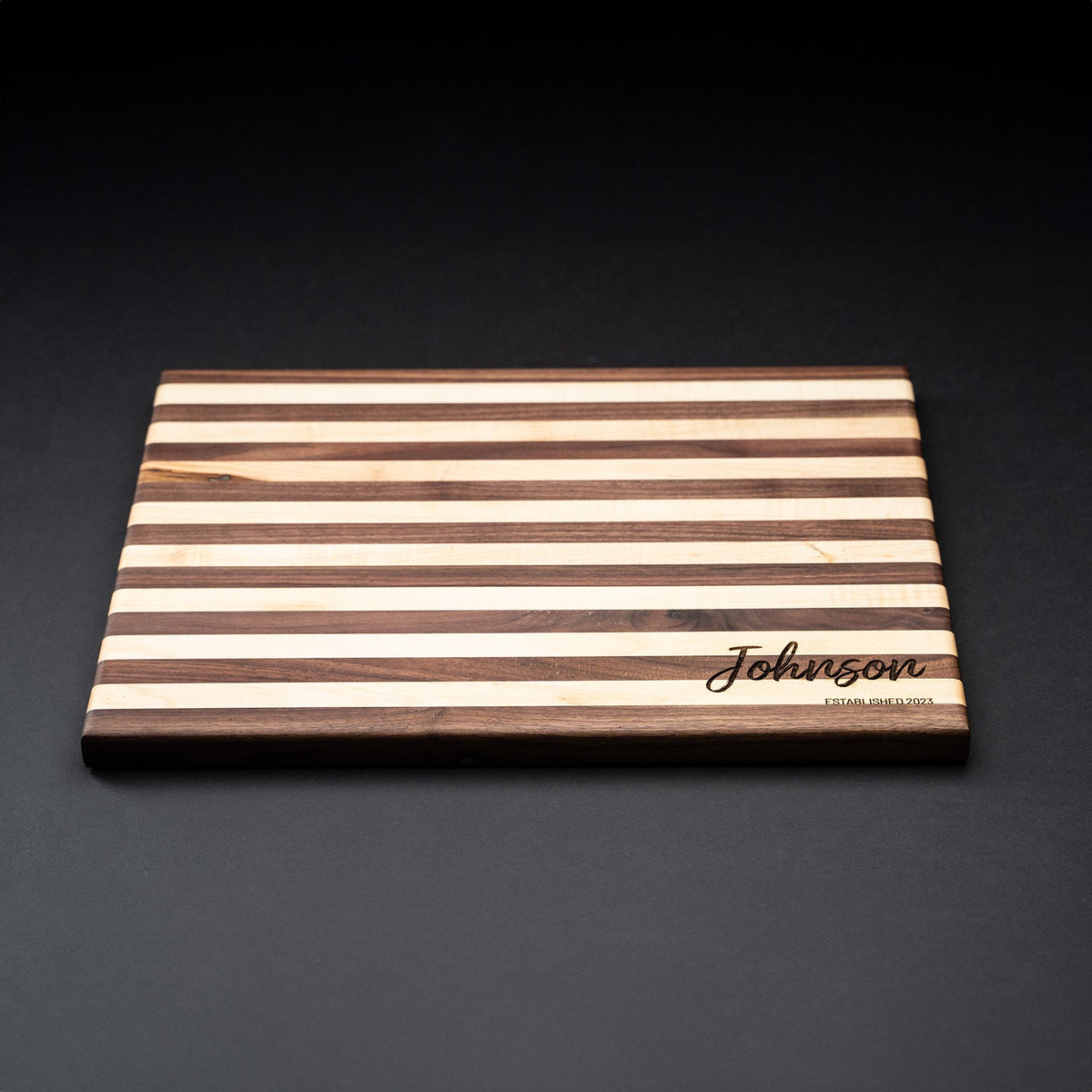 American Walnut & Maple Wood Cutting Board - Holtz Leather