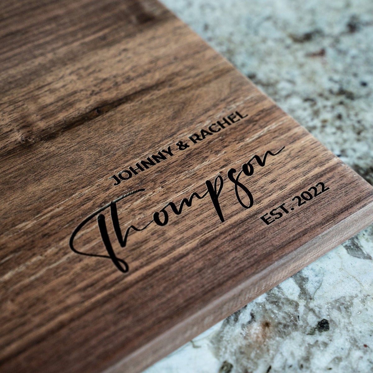 American Walnut Wood Cutting Board - Holtz Leather