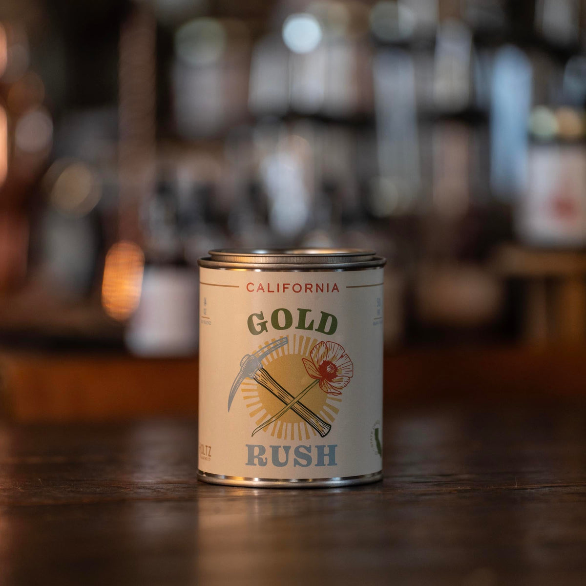 California – Gold Rush State Candle - Holtz Leather
