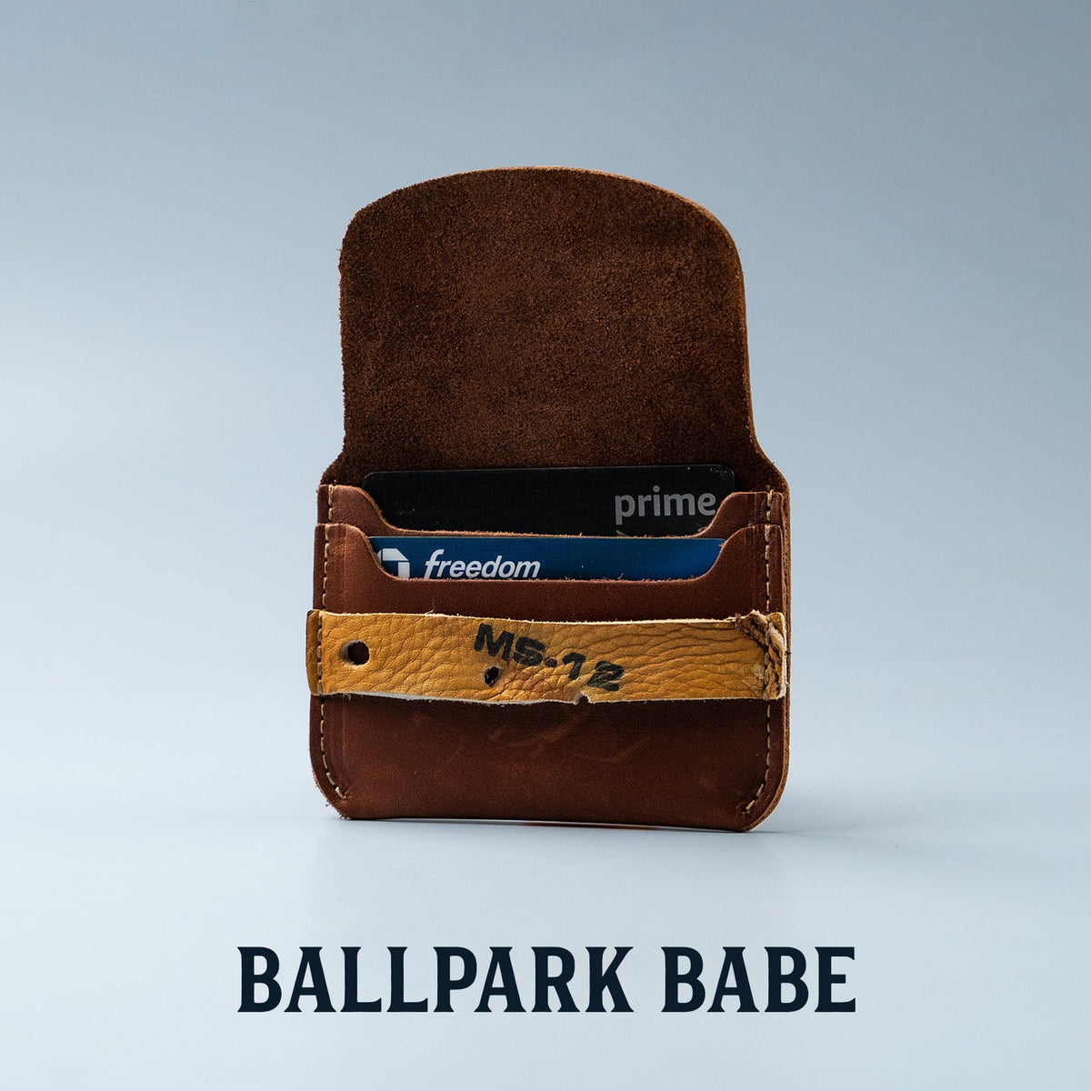 Custom Glove Wallet ~ Made from YOUR Baseball Glove! - Holtz Leather