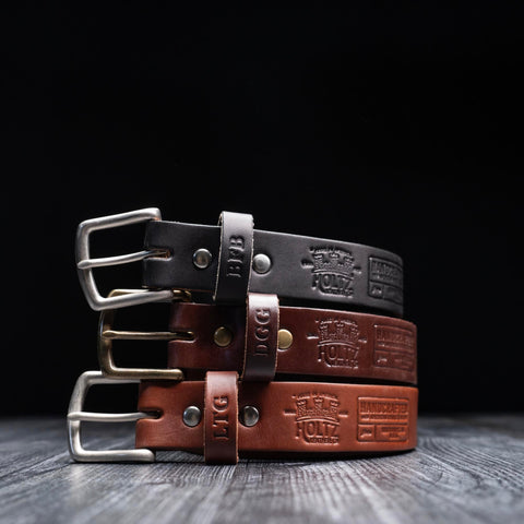 knee length dresses for ladies No. 101 Personalized Fine Leather Belt – Made in USA -, Chestnut / 34at Holtz Leather